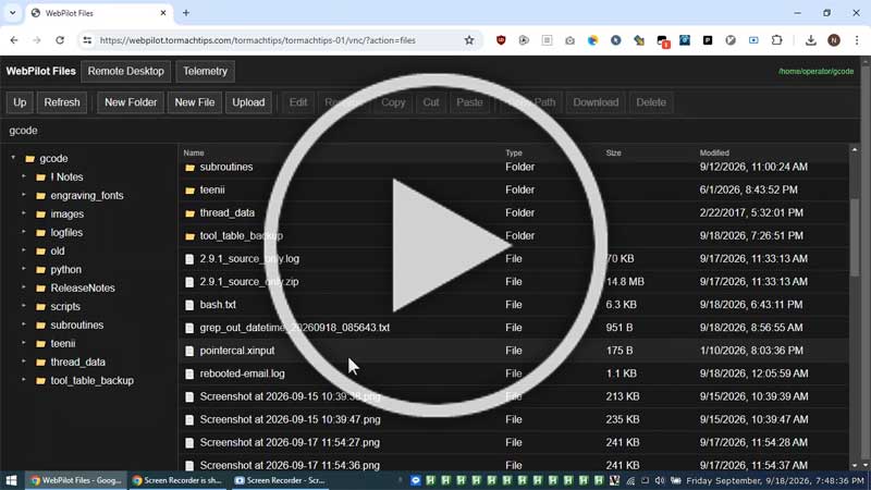 WebPilot overview video